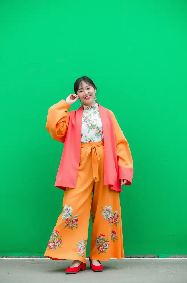 Vibrant Korean Outfit Inspirations for a Pop of Color