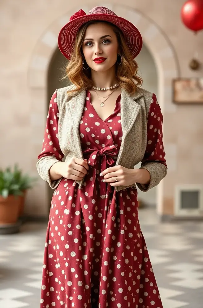 Vintage Birthday Outfit Idea for Women with a Love for Timeless Fashion