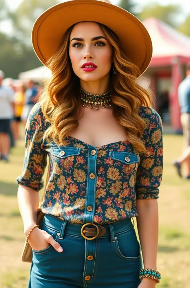 Vintage-Inspired Fall Festival Outfit Inspo for Unique Flair