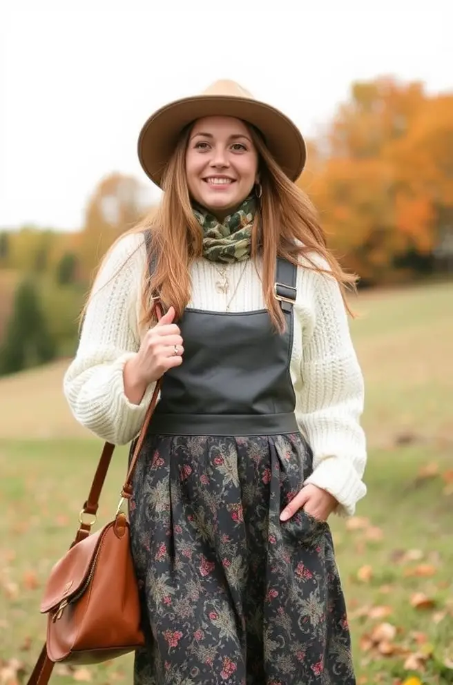 Whimsical Mori Style Outfit Inspiration for Autumn Adventures